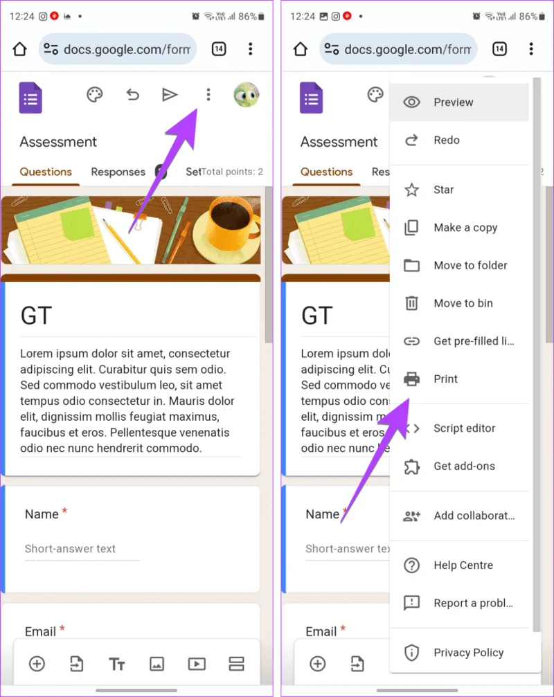 如何將 Google 表單轉換為 PDF、Google 文件或 Word