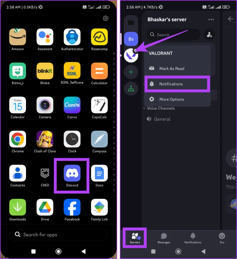Come nascondere i server reciproci in Discord su desktop e dispositivi mobili