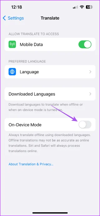 7 beste oplossingen voor de Translate-app die niet werkt op de iPhone