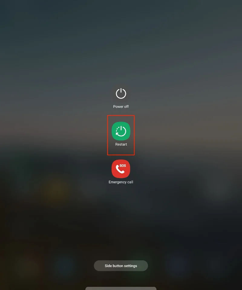 Cum să oprești și să pornești Galaxy Z Fold 5