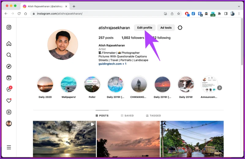Jak zmienić swoją nazwę użytkownika na Instagramie