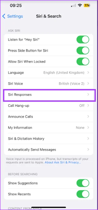 วิธีปรับแต่งการตอบสนองและการกระทำของ Siri บน iPhone