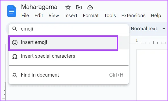 7 modi migliori per inserire emoji in Google Docs