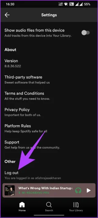 4 façons simples de supprimer un appareil de Spotify