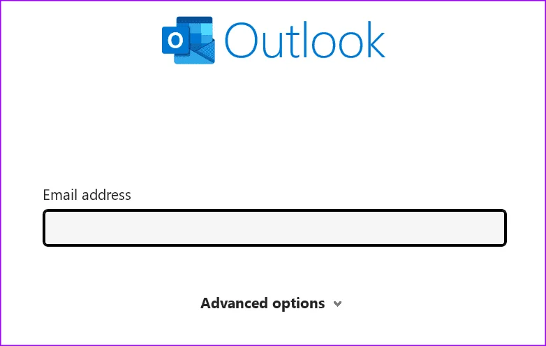Saisie de l'adresse e-mail iCloud