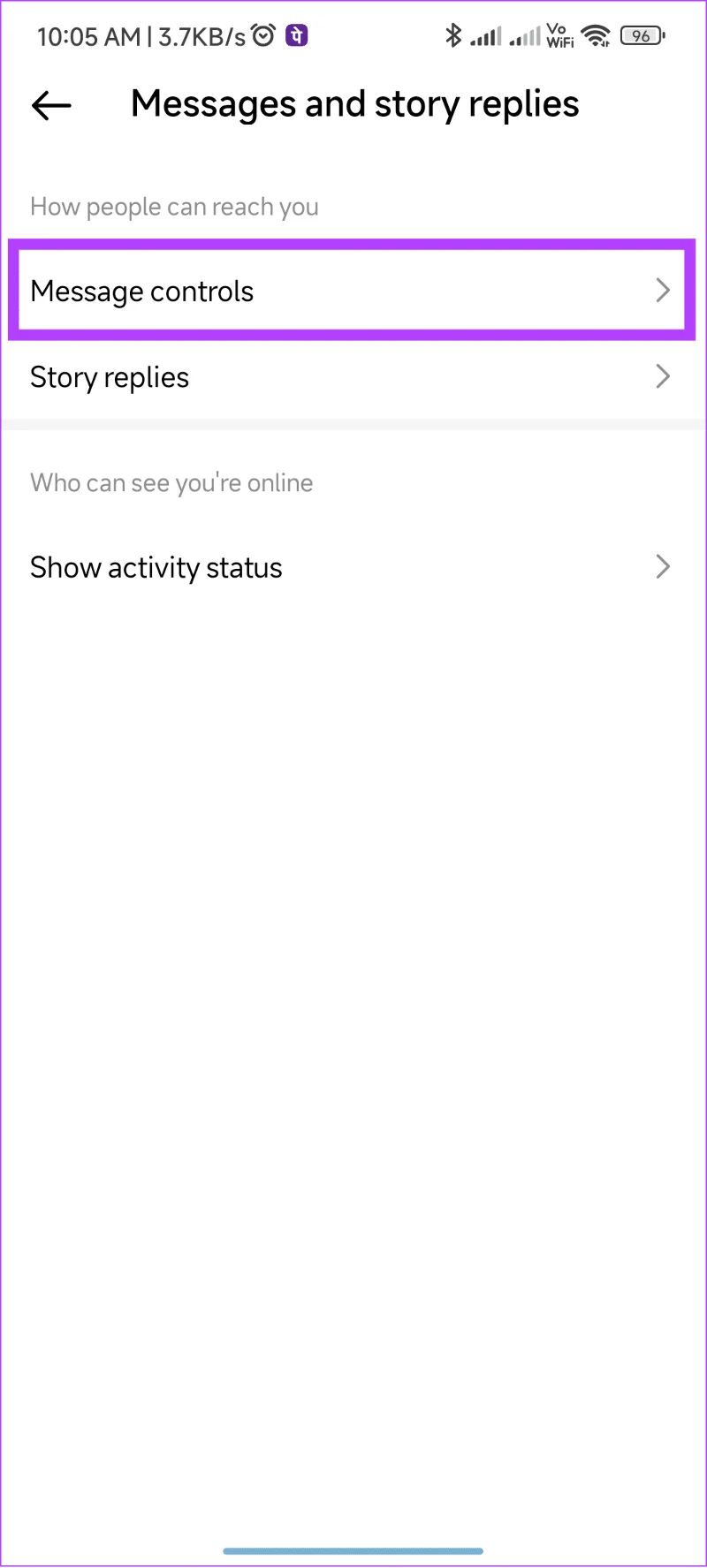 Pouvez-vous envoyer un message à un compte privé sur Instagram