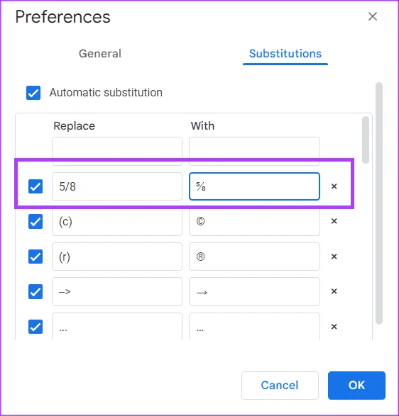 4 meilleures façons de créer une fraction dans Google Docs