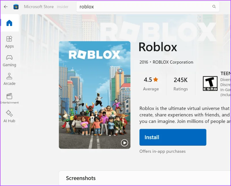Las 9 formas principales de solucionar el 'Código de error 524 de Roblox' en Windows 11