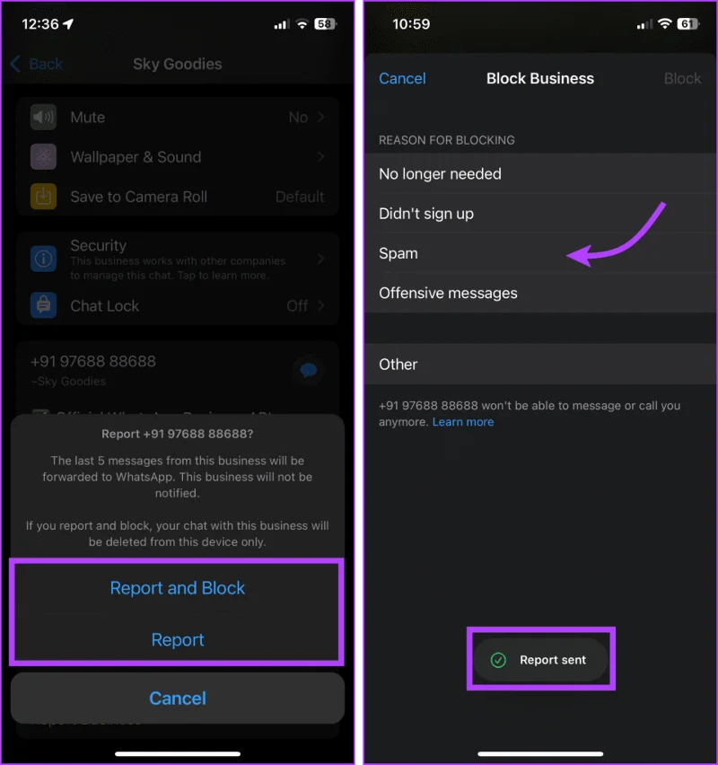 Wat er gebeurt als u iemand rapporteert op WhatsApp en hoe u dit kunt melden