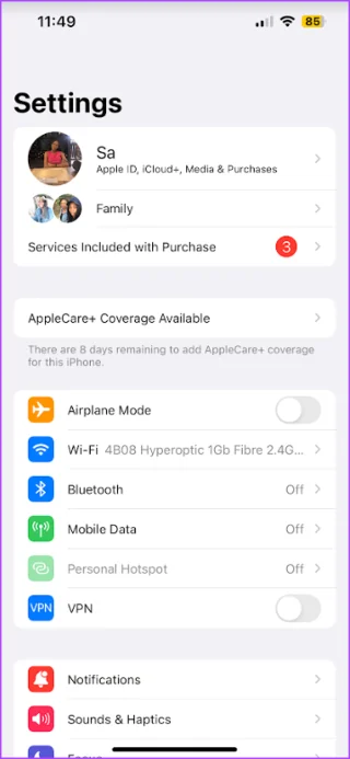 Safari-tabbladen bekijken vanaf een andere iPhone of iPad