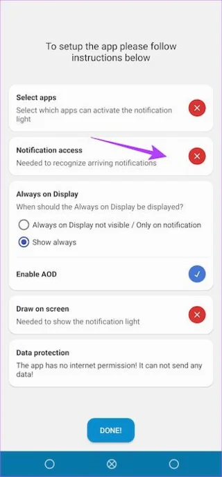 Come ottenere la luce di notifica LED sugli smartphone Samsung Galaxy