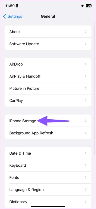 Borrar caché de Instagram en iPhone