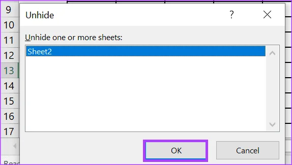 كيفية إصلاح عدم ظهور علامات تبويب ورقة عمل Excel