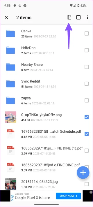 4 manieren om bestanden te ZIPpen op Android