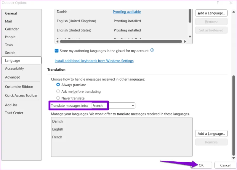 Come tradurre le email in Microsoft Outlook