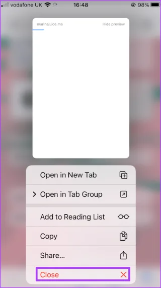 Safari-tabbladen bekijken vanaf een andere iPhone of iPad