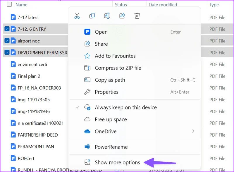 Cómo imprimir varios archivos en Windows 11