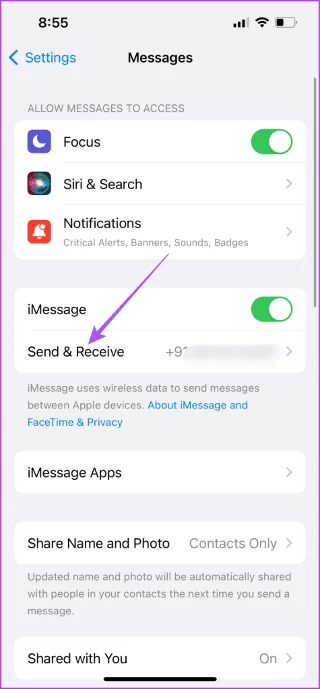 Waarom ontvang ik dezelfde sms-berichten op twee iPhones?