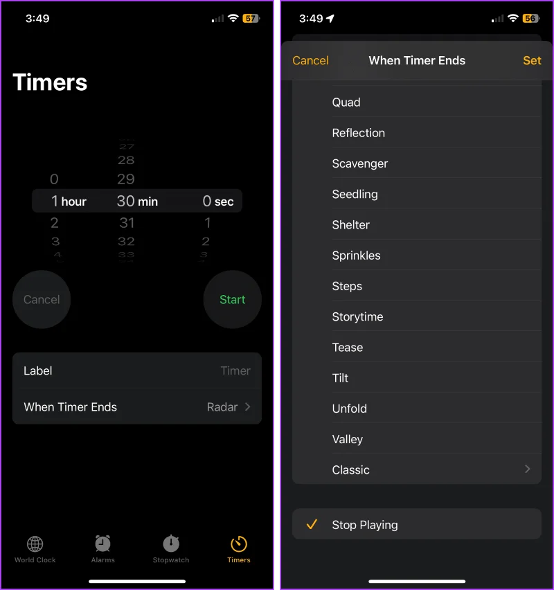 Hoe YouTube Music Sleep Timer in te stellen op iPhone, Android, Windows of Mac