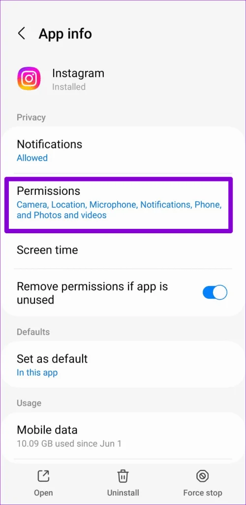 Le 6 principali correzioni per Instagram che non mostra i contatti telefonici