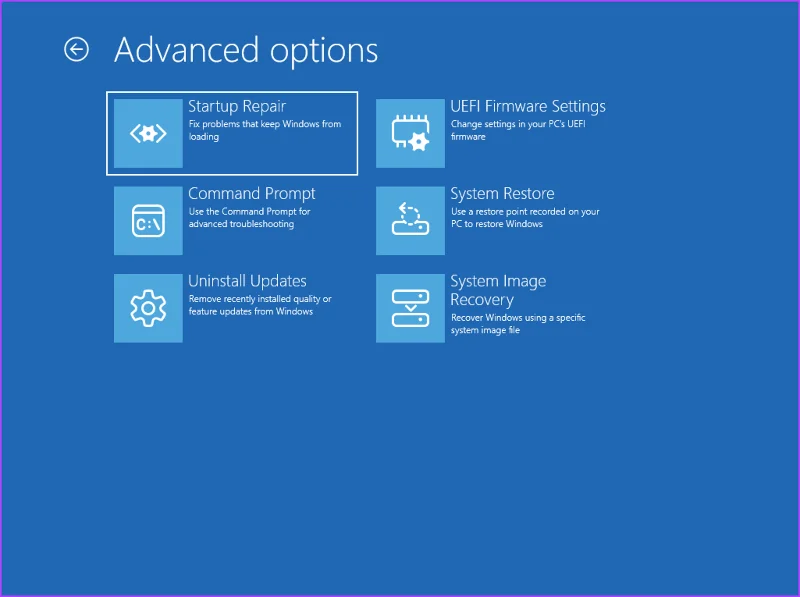 Cómo crear y utilizar una unidad de recuperación en Windows 11