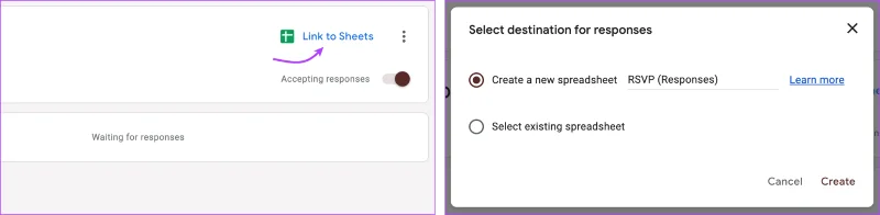 Come creare un modulo RSVP utilizzando Moduli Google
