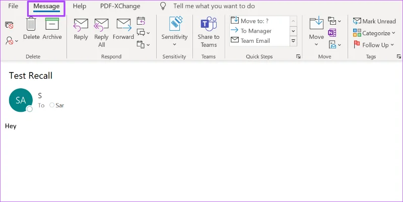 Comment rappeler un e-mail sur Microsoft Outlook pour ordinateur et Web
