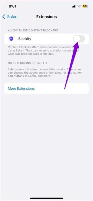 Top 7 manieren om te verhelpen dat Safari geen afbeeldingen op de iPhone laadt