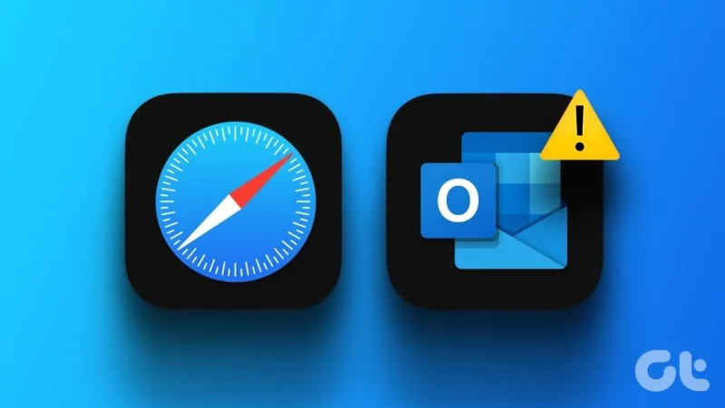 10 meilleures façons de réparer Outlook qui ne fonctionne pas sur Safari