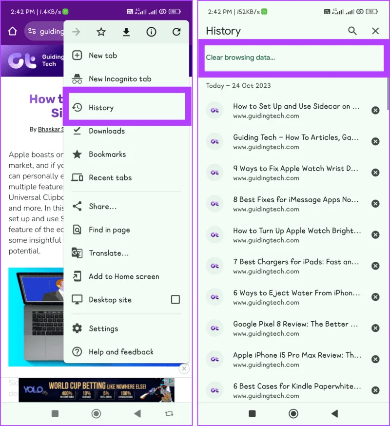 12 manieren om het probleem met het leeglopen van de Google Chrome-batterij op Android 14 op te lossen