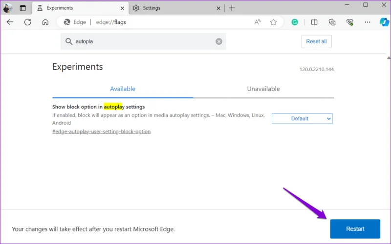 Hoe u automatisch afspelen voor audio en video's in Microsoft Edge kunt uitschakelen