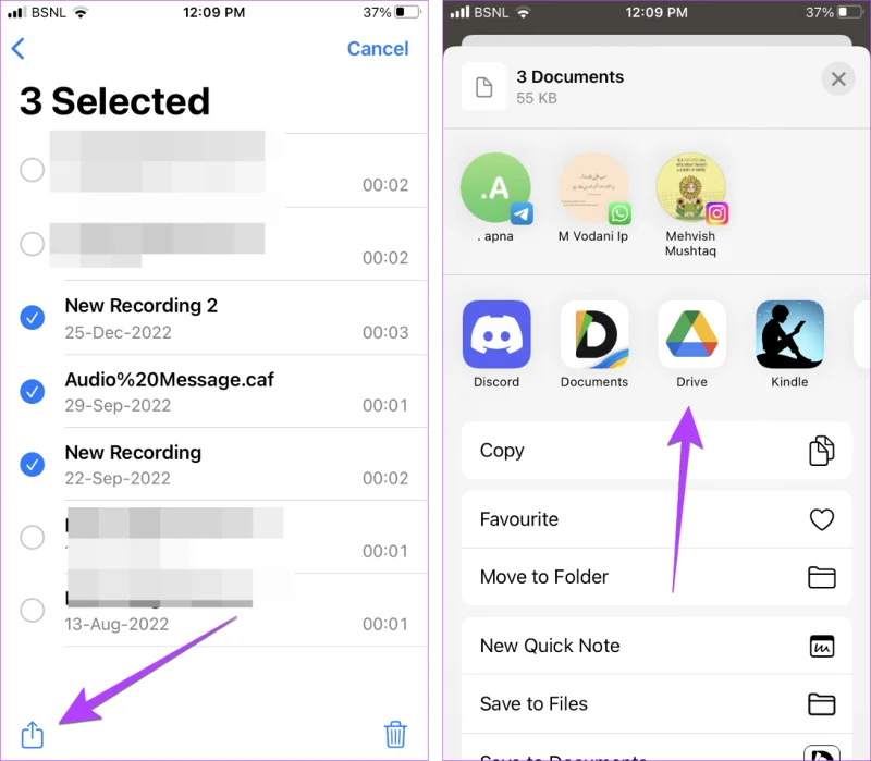 4 manieren om spraakmemo's vanaf de iPhone naar Google Drive te uploaden