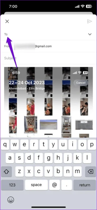 Hoe u afbeeldingen per e-mail of sms kunt verzenden op Android of iPhone