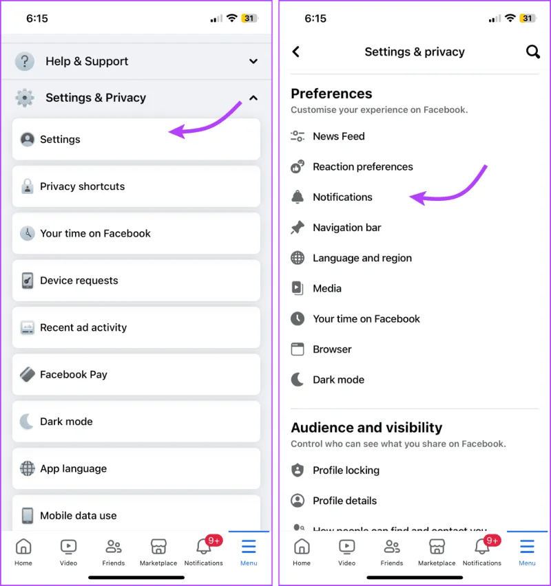 Come ricevere notifiche quando qualcuno pubblica su Facebook