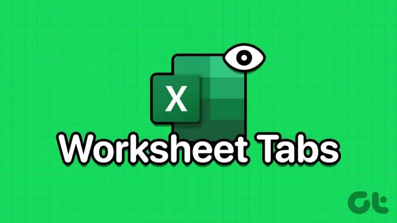 كيفية إصلاح عدم ظهور علامات تبويب ورقة عمل Excel