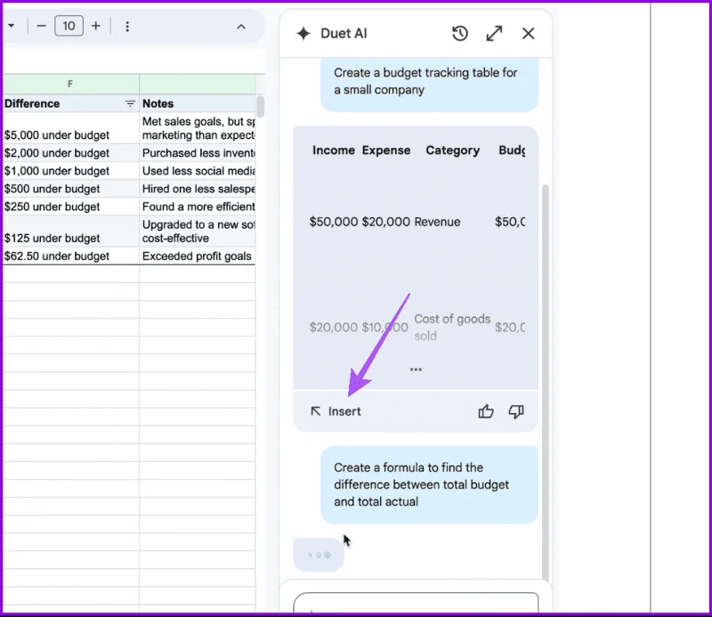 วิธีใช้ Duet AI ใน Google ชีต, Gmail และ Google Drive