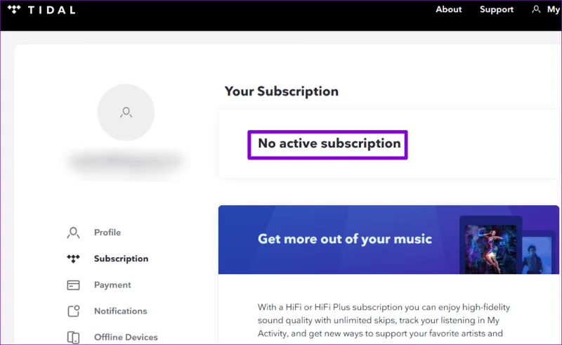 Top 7 manieren om Tidal te repareren werkt niet op Android en iPhone