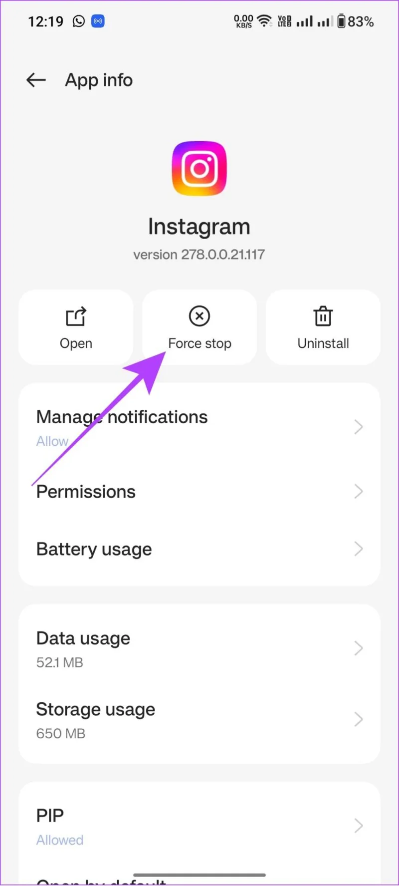 10 modi per correggere i sottotitoli che non vengono visualizzati sull'app Instagram