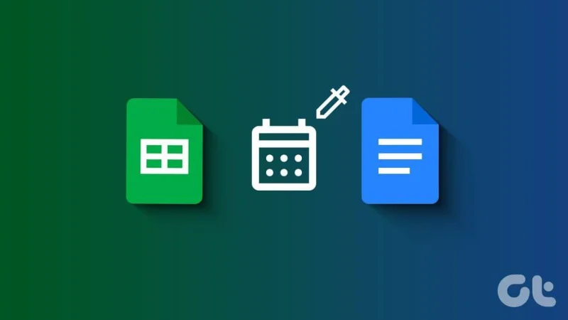 Come inserire un selettore di data in Fogli Google e Documenti Google