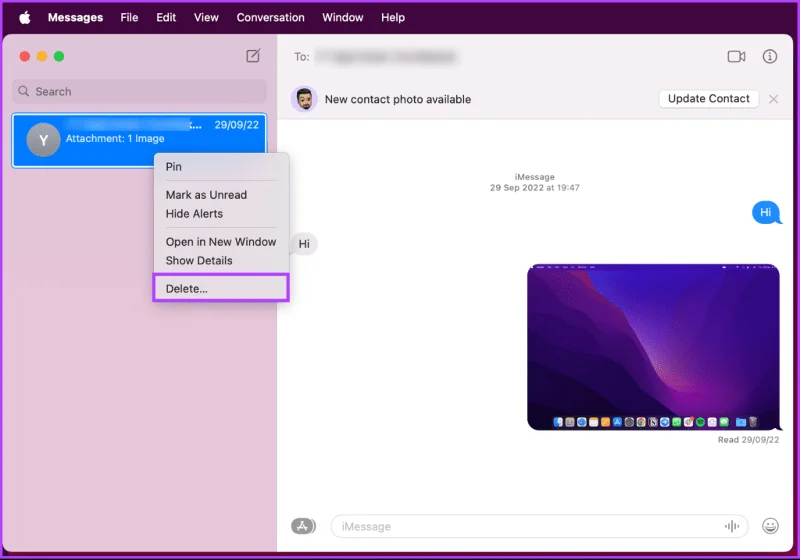 Cómo desactivar iMessage en Mac o iPhone