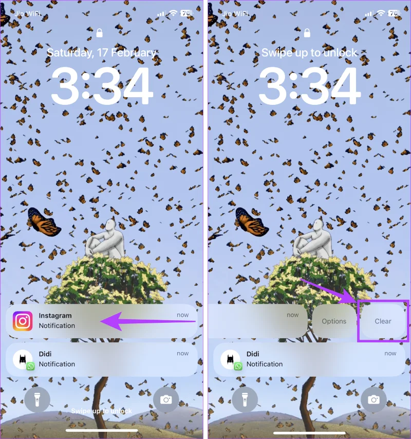 Hoe (alle) meldingen op de iPhone te wissen