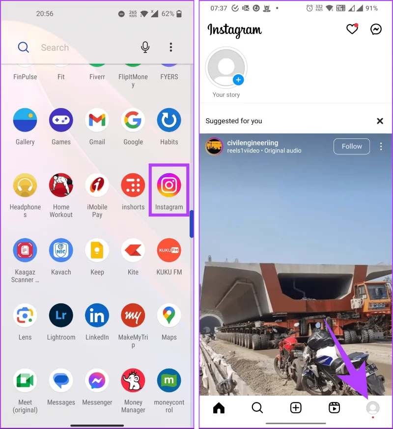 Come mettere in evidenza su Instagram senza storia