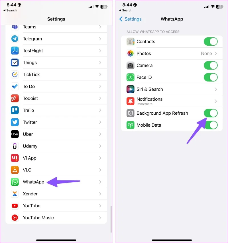 14 วิธียอดนิยมในการแก้ไขข้อผิดพลาดการดาวน์โหลด WhatsApp Media ล้มเหลวบน iOS และ Android