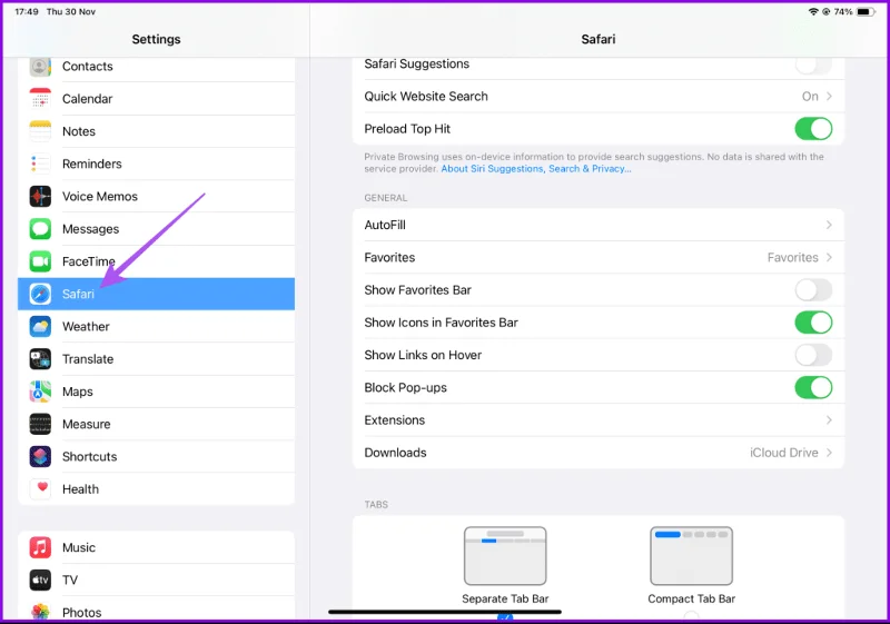 Come eliminare i tracker dei siti Web da Safari