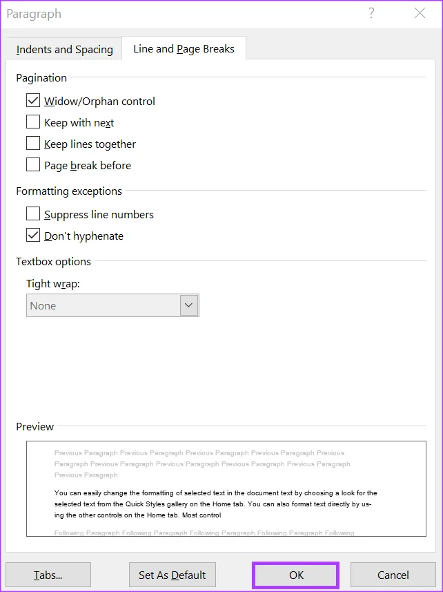 Como ativar e desativar a hifenização no Microsoft Word