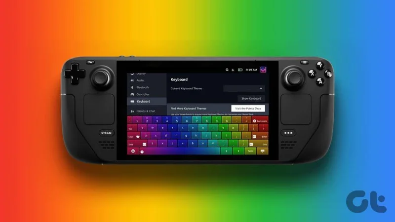 Come cambiare il tema della tastiera su Steam Deck