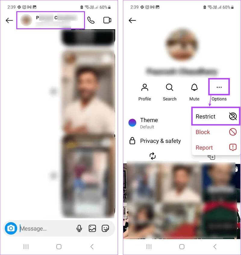 Comment arrêter de recevoir des messages directs sur Instagram sans blocage