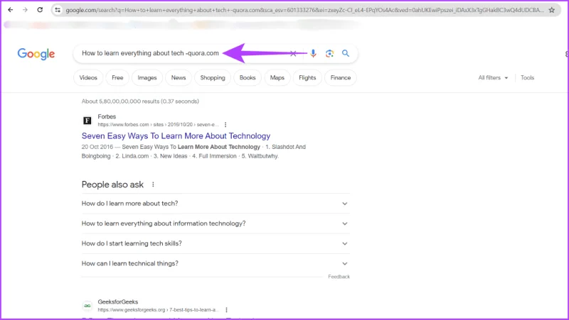 Che cos'è Cerca su Google o digita un URL