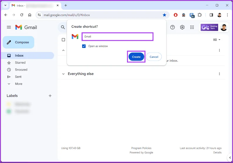 Cómo obtener la aplicación Gmail para Windows