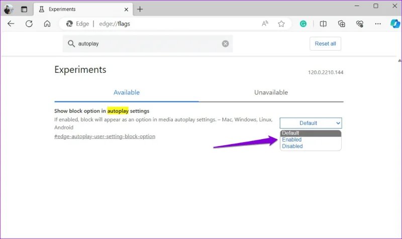 Hoe u automatisch afspelen voor audio en video's in Microsoft Edge kunt uitschakelen
